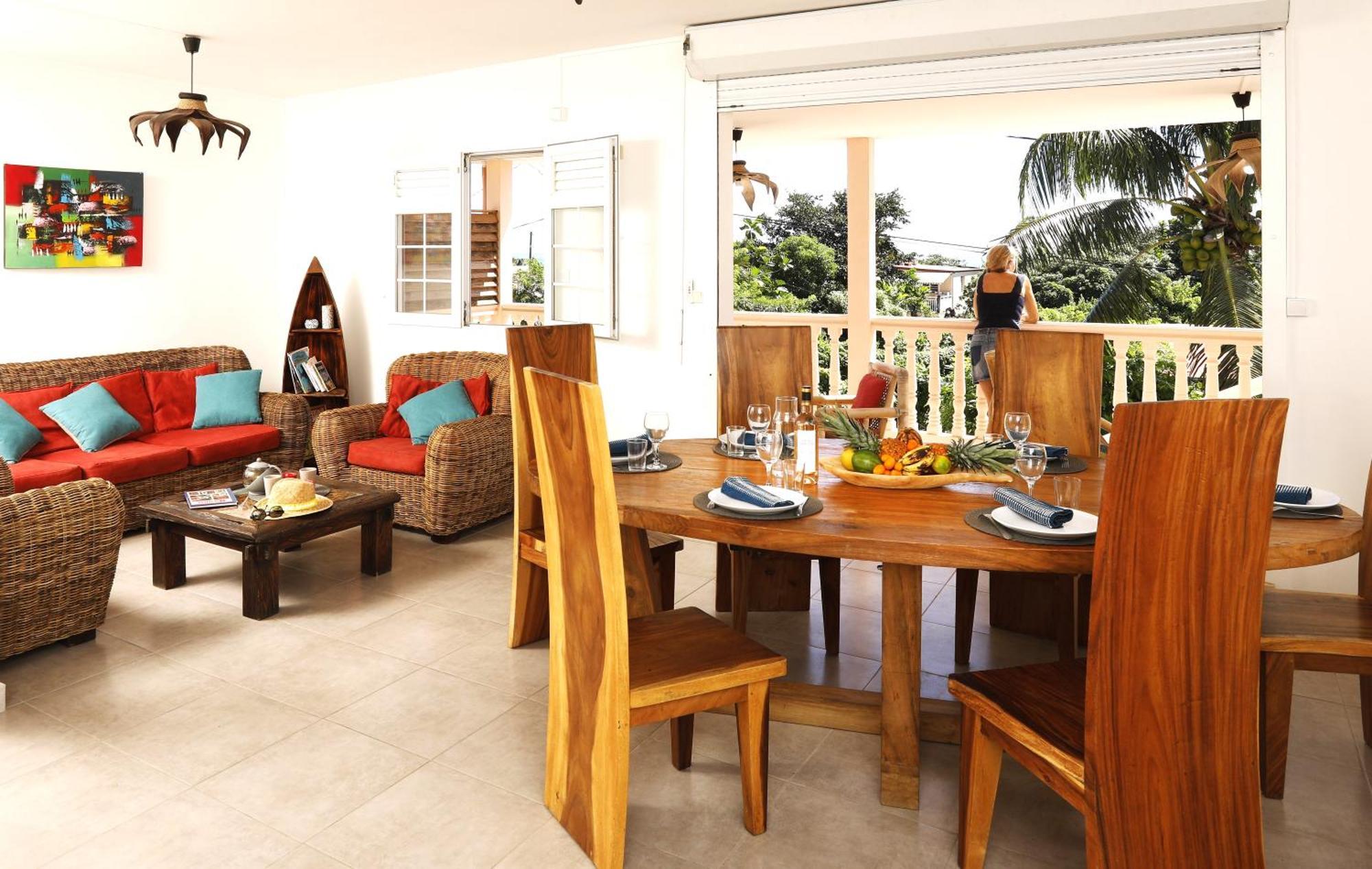 Villa Kanelle, F4, commerces et plage à 100m, Le Diamant Extérieur photo