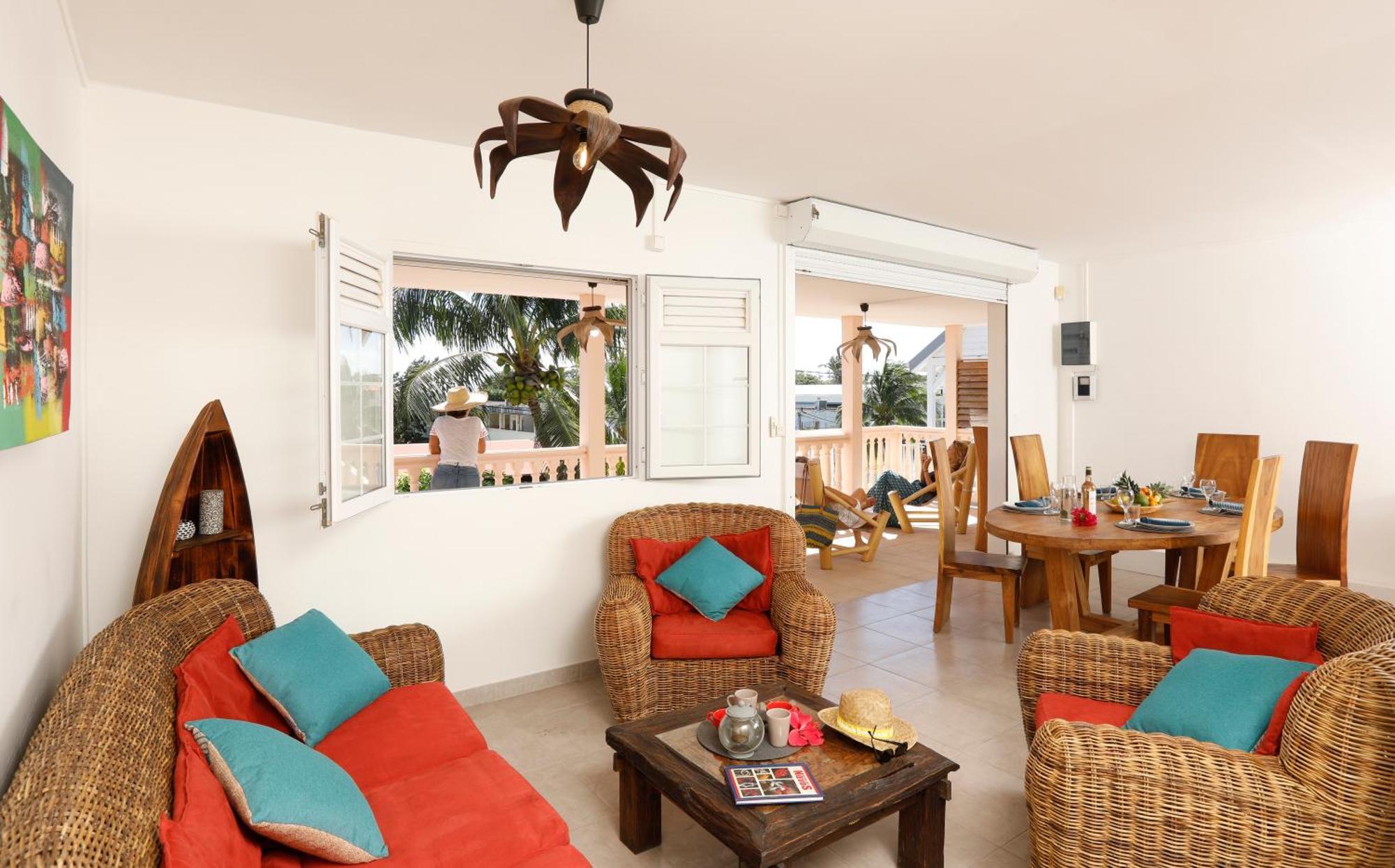 Villa Kanelle, F4, commerces et plage à 100m, Le Diamant Extérieur photo